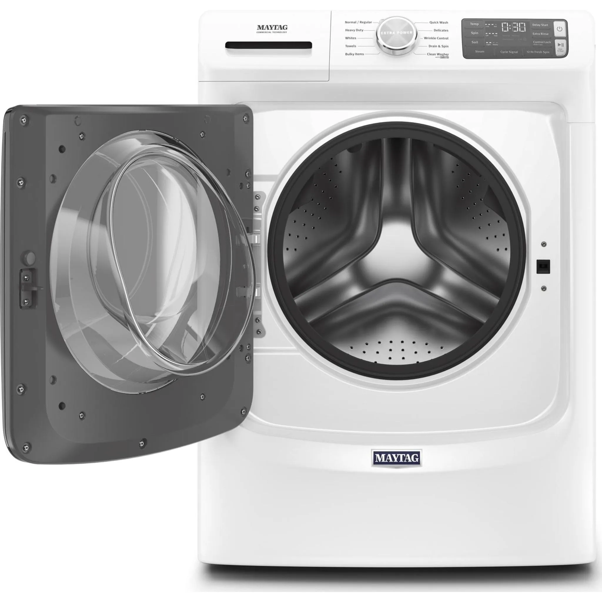 Maytag Front Load Washer with Extra Power and 12-Hr Fresh Spin option - 5.2 cu. ft. (MHW5630HW)