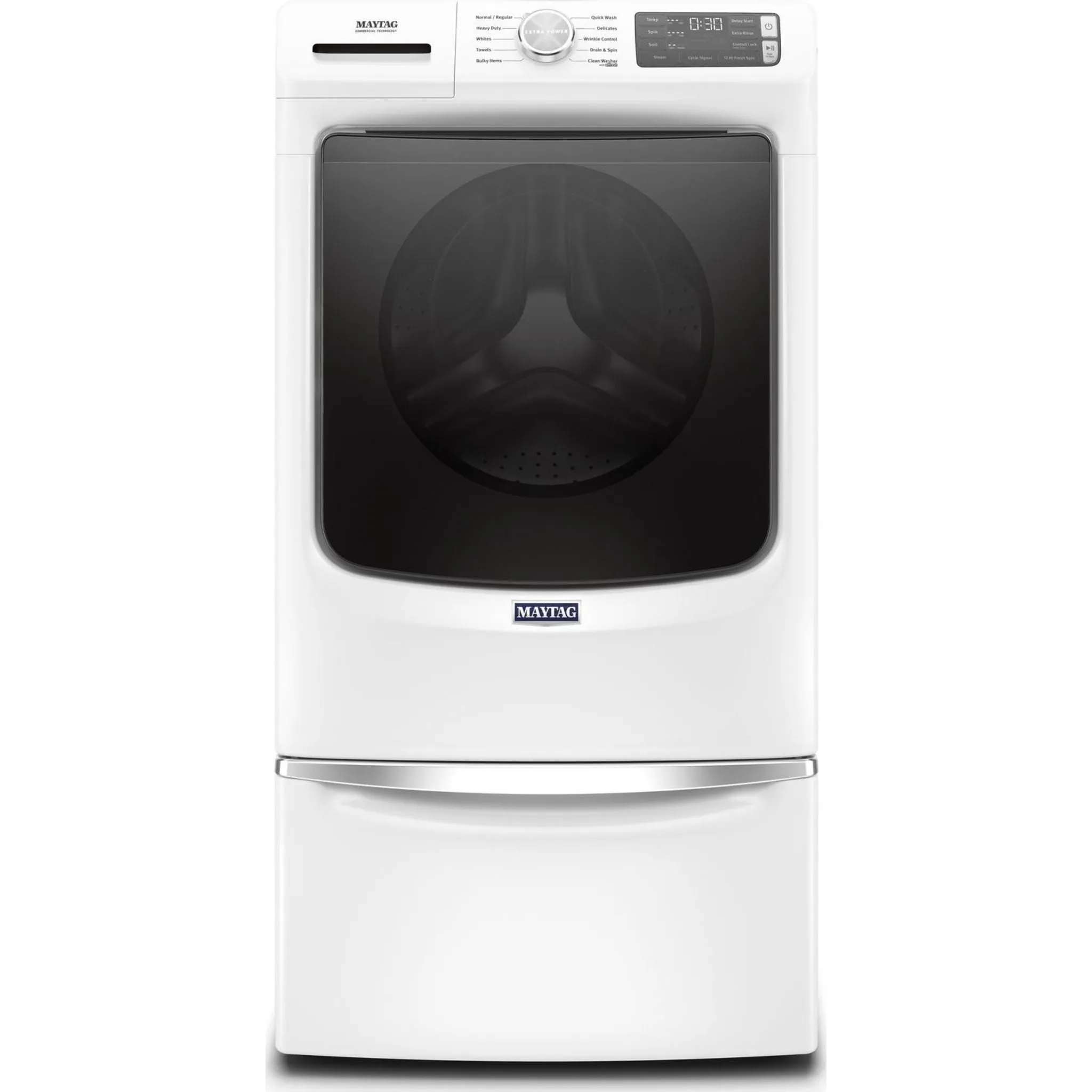 Maytag Front Load Washer with Extra Power and 12-Hr Fresh Spin option - 5.2 cu. ft. (MHW5630HW)