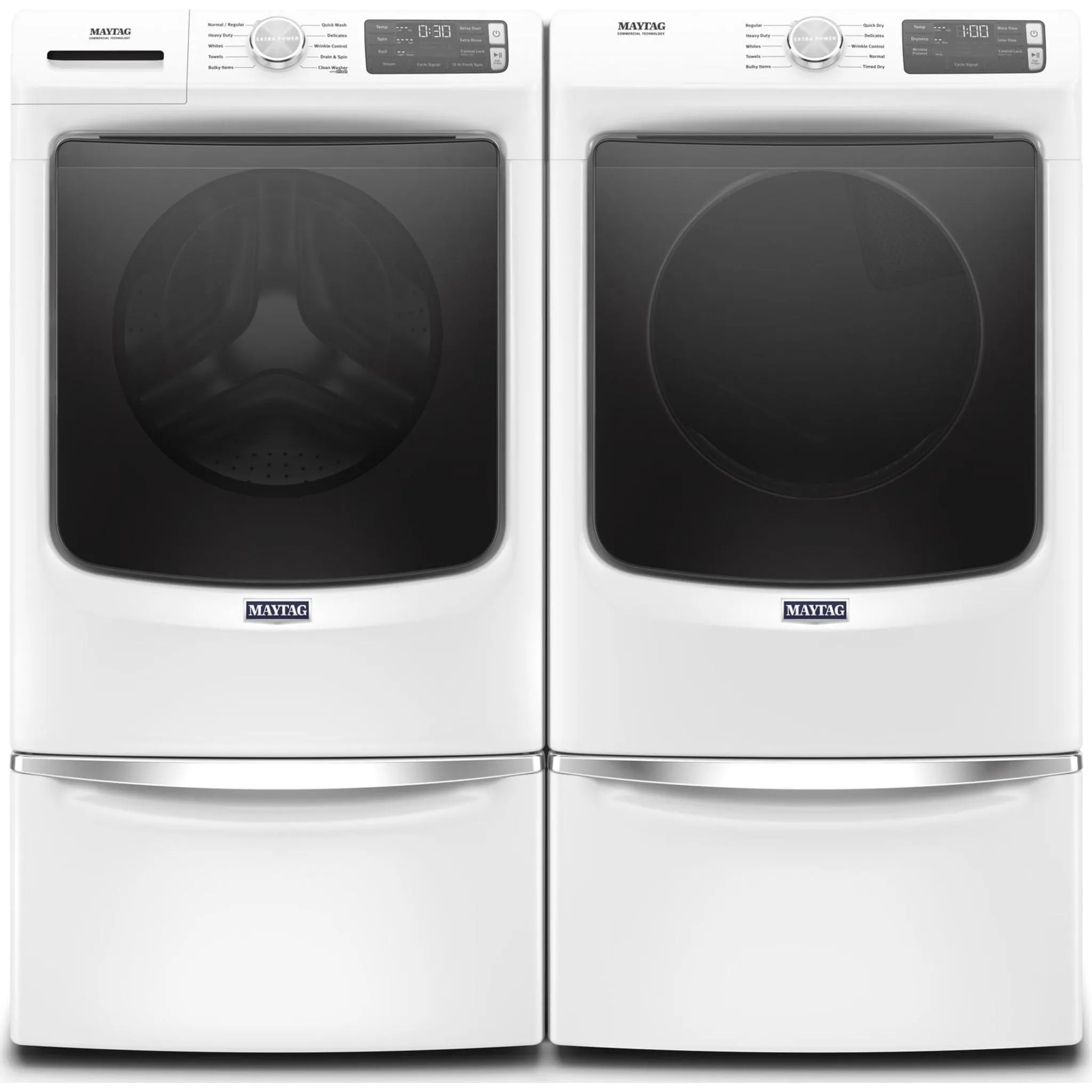Maytag Front Load Washer with Extra Power and 12-Hr Fresh Spin option - 5.2 cu. ft. (MHW5630HW)