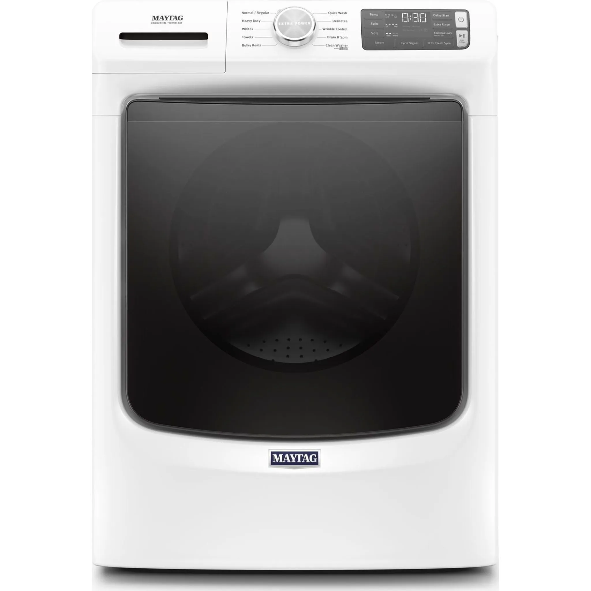 Maytag Front Load Washer with Extra Power and 12-Hr Fresh Spin option - 5.2 cu. ft. (MHW5630HW)