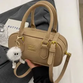 MIN MIN Women Leather Crossbody Bag Without Keychain 407