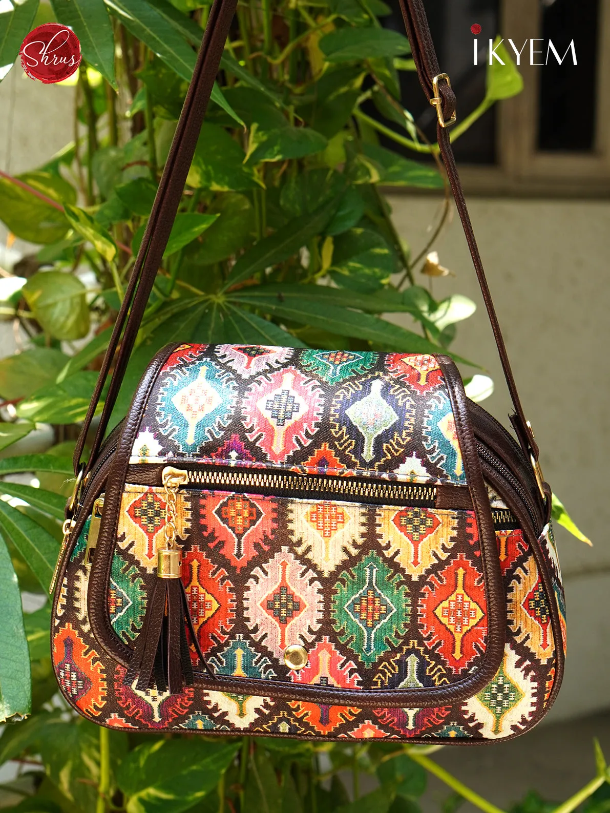 Multicolor - Printed Bag