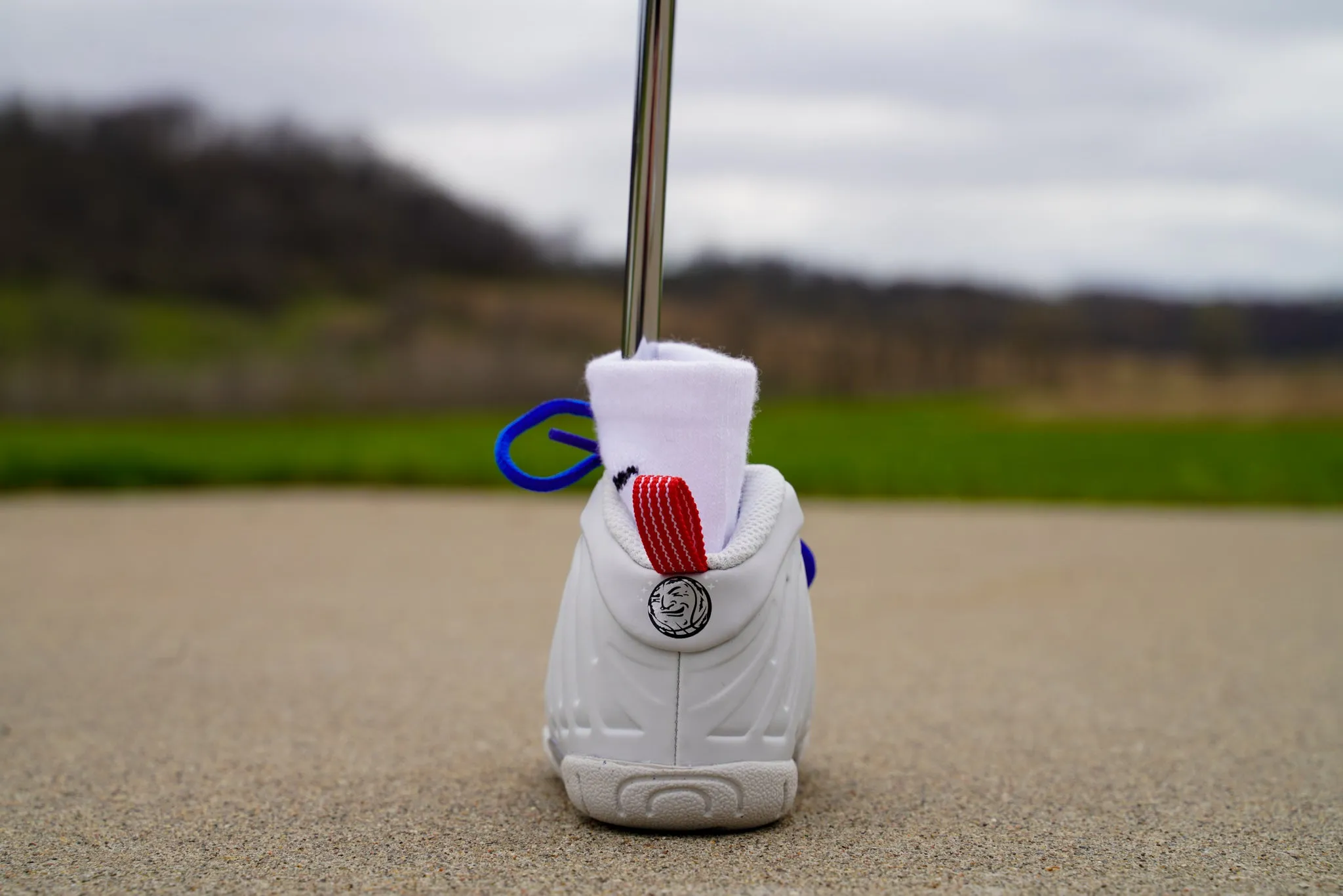 Nike Little Posite 1 [BLUE PHOTON DUST] Standing Sneaker Putter Cover