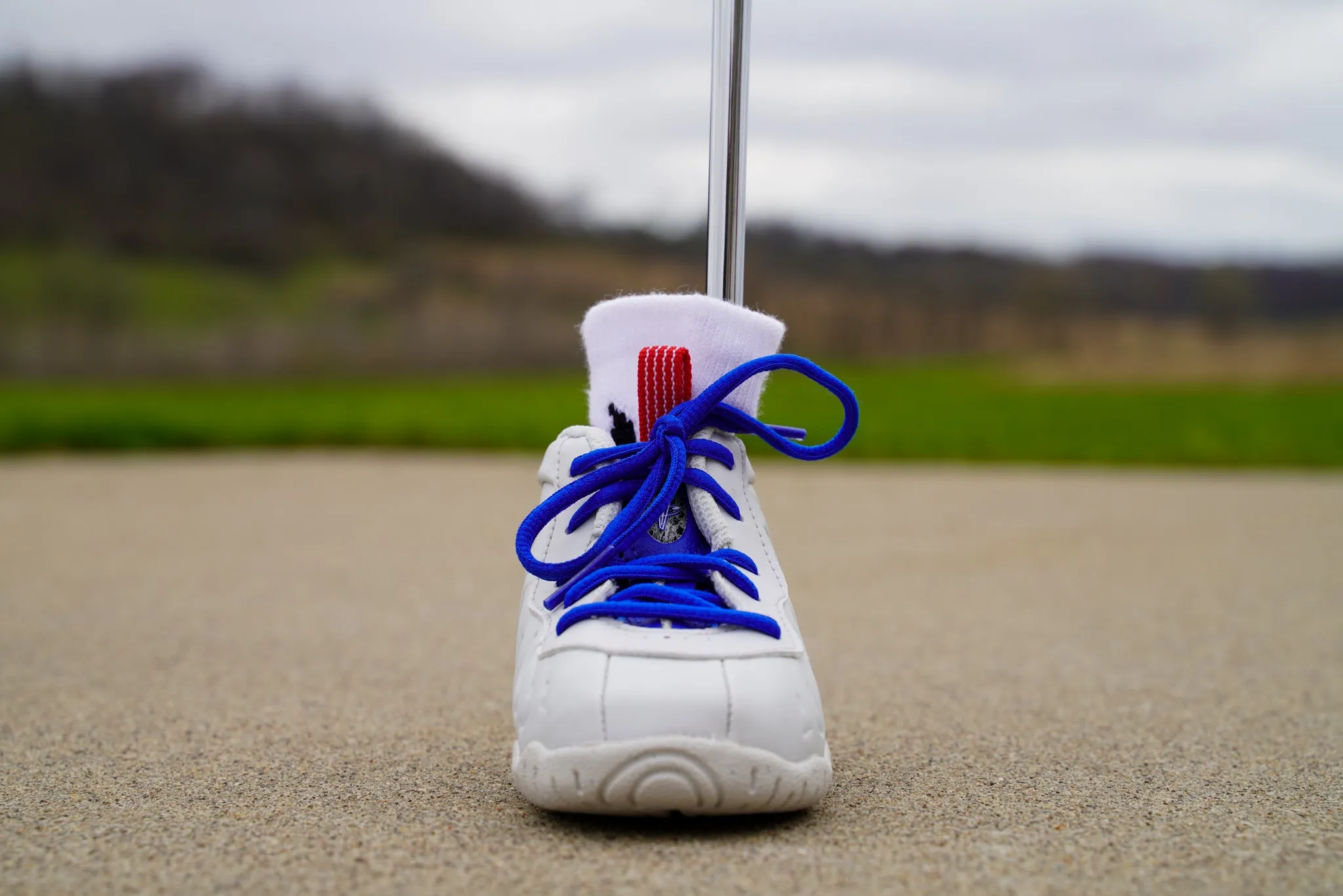 Nike Little Posite 1 [BLUE PHOTON DUST] Standing Sneaker Putter Cover