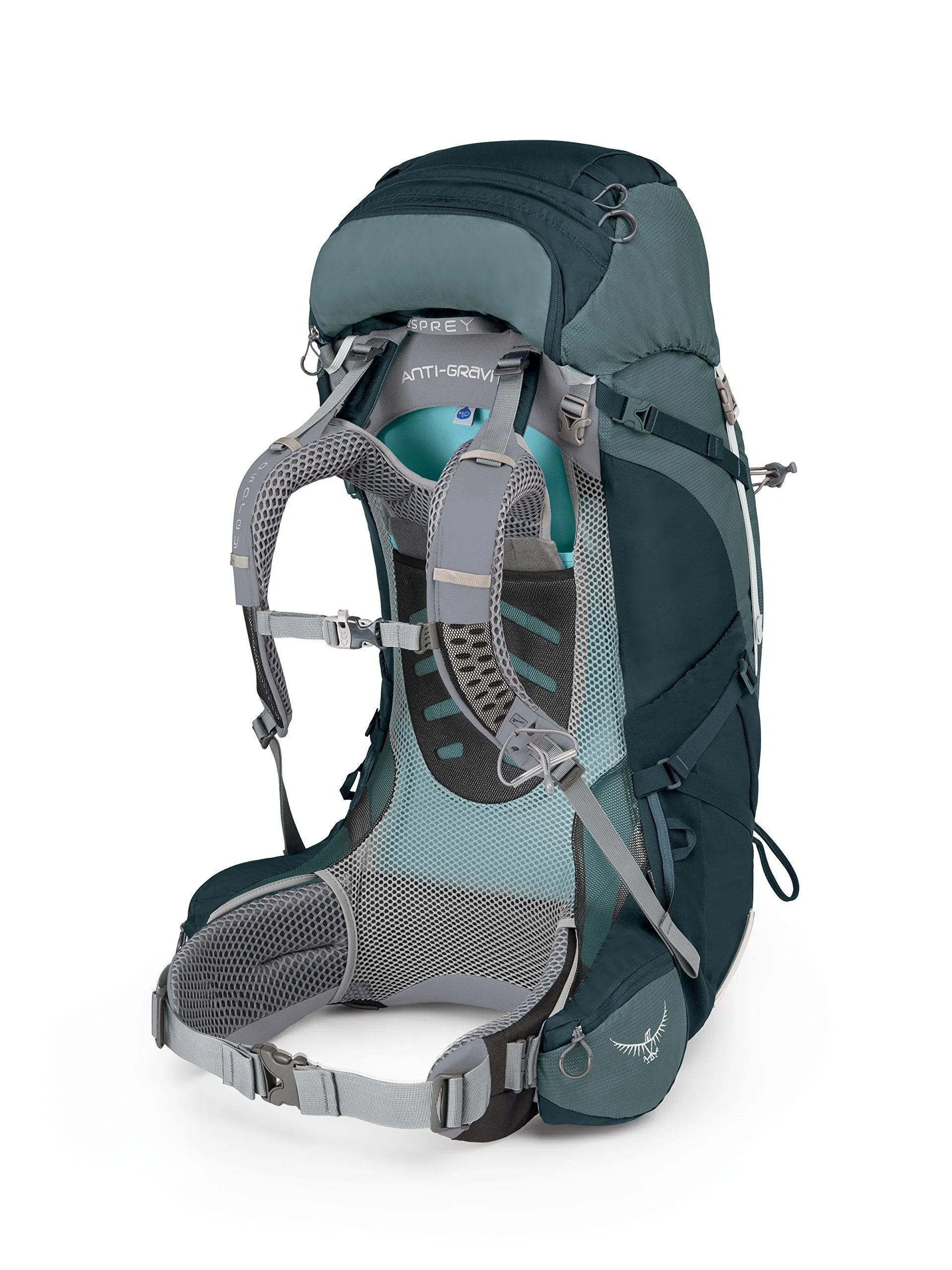 Osprey Packs Women's Ariel AG 65 Backpack, Boothbay Grey, Small
