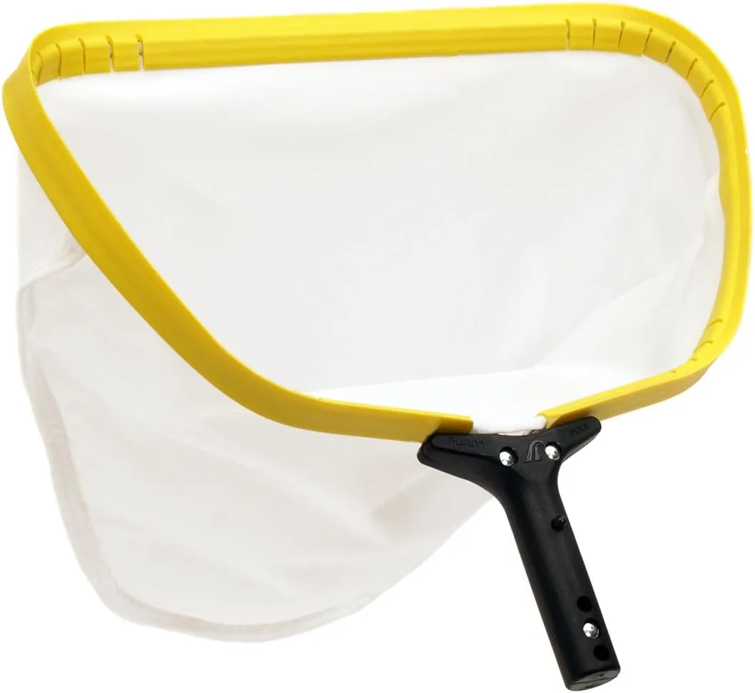 Purity Pool PCSLT Pelican Featherweight 16-Inch Residential Leaf Rake, Silt Model