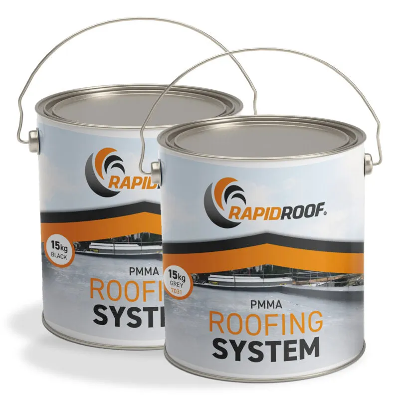 RapidRoof Waterproof Grey - 7.5Kg (including catalyst)