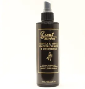 Scout Boot Care Reptile & Exotic Cleaner & Conditioner 8oz Spray 03610