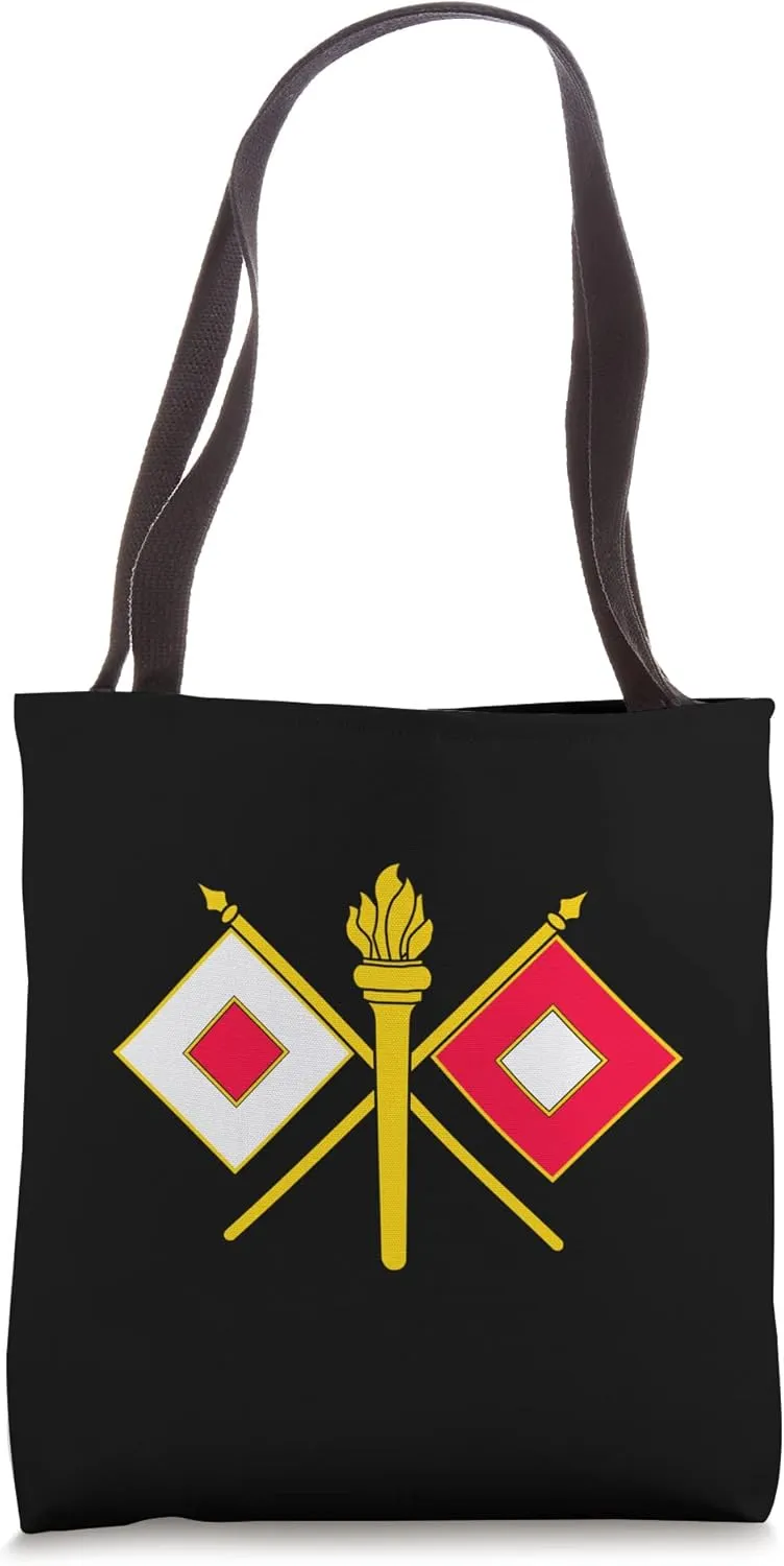 Signal Corps - SC - US Army Branch Tote Bag