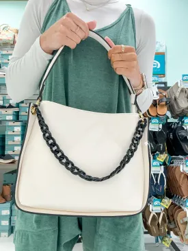 Simply Noelle Textured Chain Hobo
