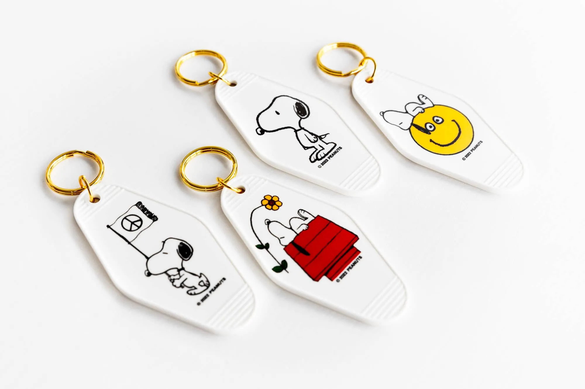 Snoopy Puffy Coat Key Tag