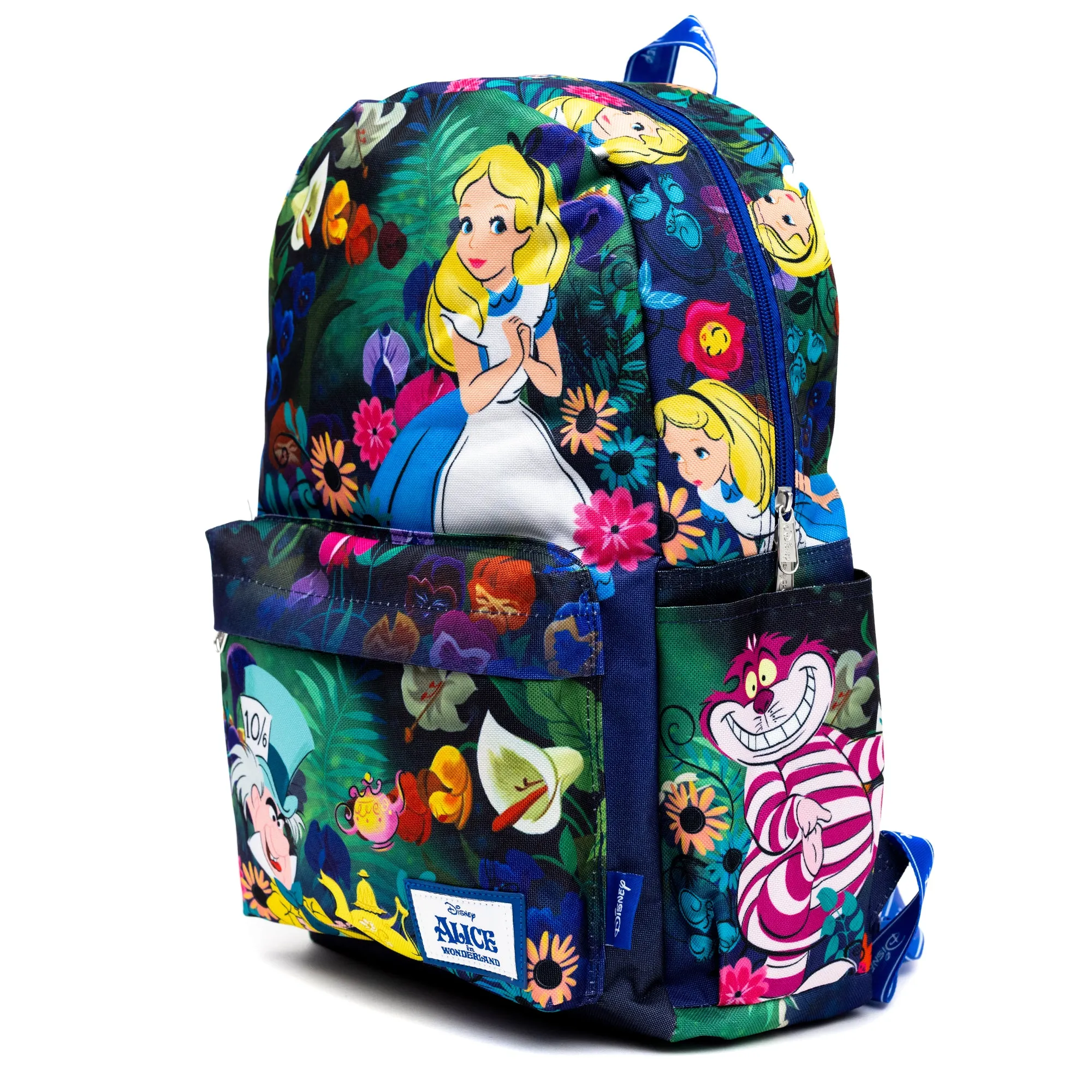 WondaPop Alice in Wonderland 17" Full Size Nylon Backpack