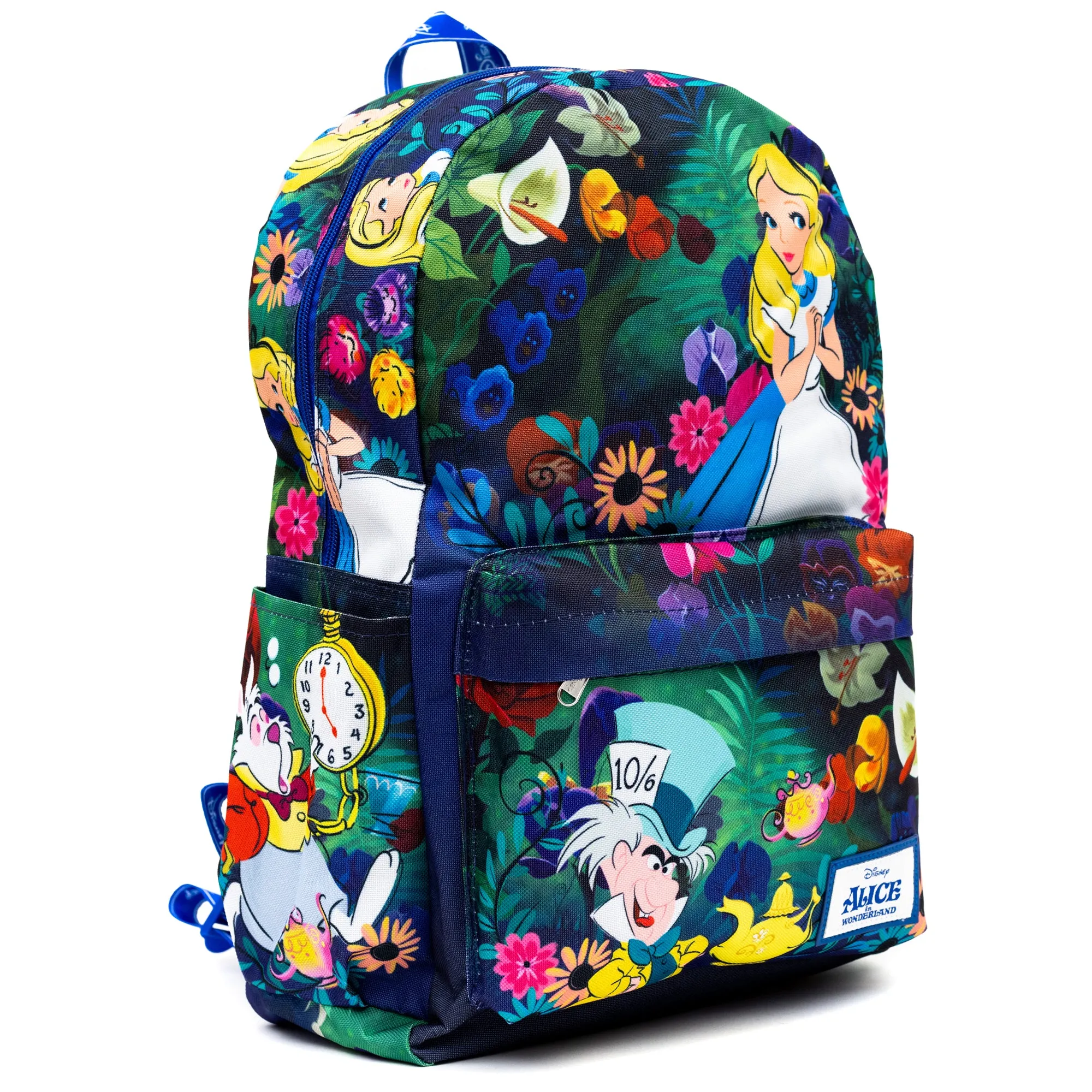 WondaPop Alice in Wonderland 17" Full Size Nylon Backpack