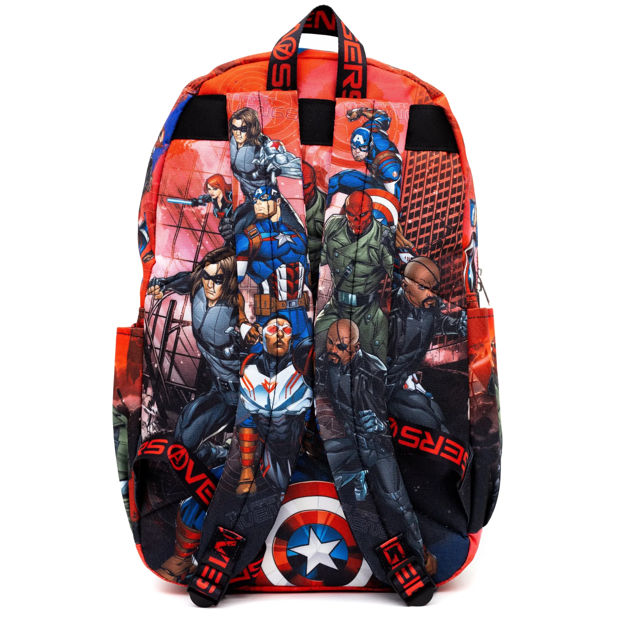 WondaPop Avengers Captain America 17" Full Size Nylon Backpack
